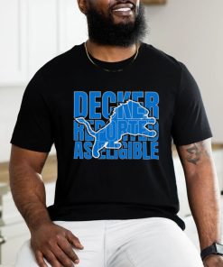 Decker Reported As Eligible T shirt