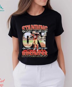 Deebo Samuel 49ers standing on business shirt