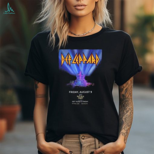 Def Leppard Coming To Hard Rock Live Hollywood FL August 9th 2024 Fan Gifts Classic T Shirt