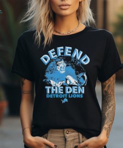 Defend The Den Detroit Lions ’47 Regional Franklin Logo Shirt