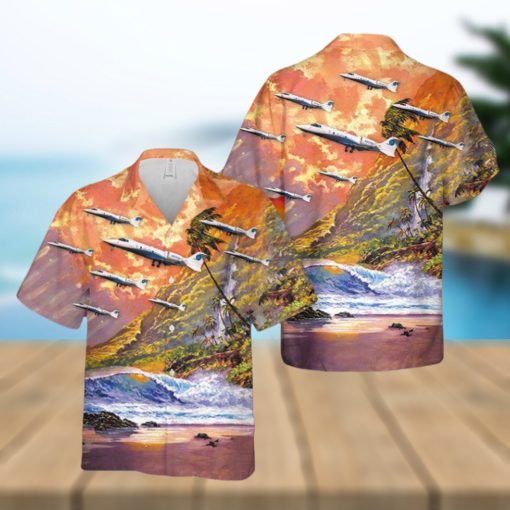 Delta Private Jets Bombardier Learjet 60 Hawaiian Shirt Vintage Gift