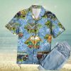 Mushroom Lover Hippie Unisex Hawaiian Casual Beachwear Shirt