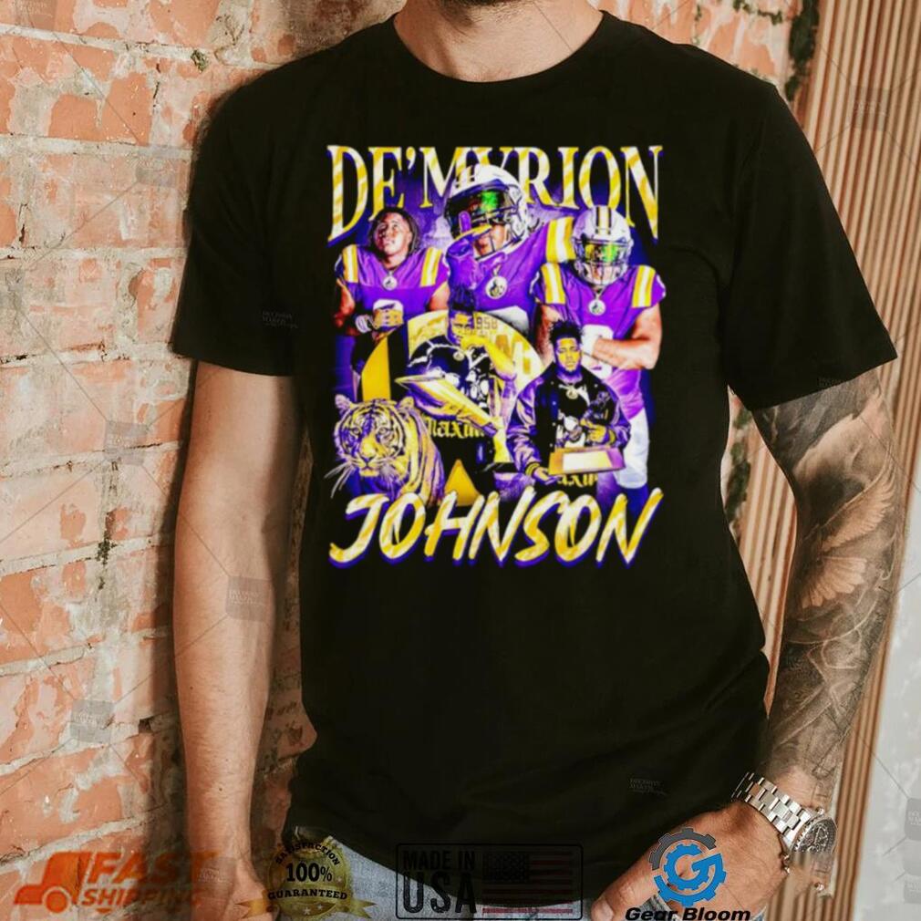 De’myrion Johnson LSU Tigers vintage shirt De’myrion Johnson LSU Tigers vintage shirt