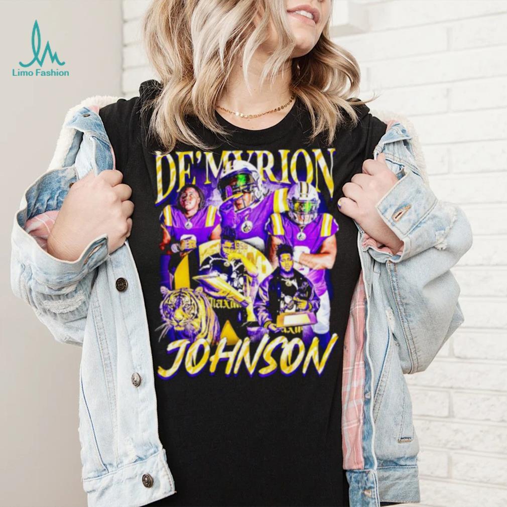 De’myrion Johnson LSU Tigers vintage shirt De’myrion Johnson LSU Tigers vintage shirt