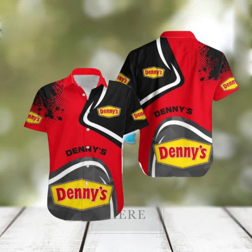 Denny’s High Quality Brand All Over Print Hawaiian Shirt For Men And Women