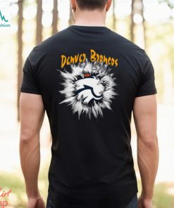 Denver Broncos Football Fan Rip Sports T Shirt