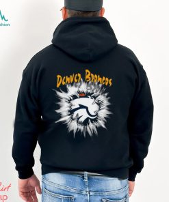 Denver Broncos Football Fan Rip Sports T Shirt