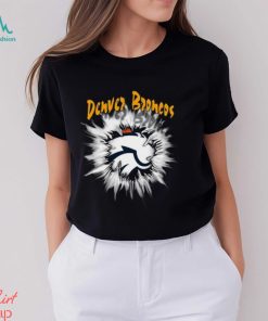 Denver Broncos Football Fan Rip Sports T Shirt