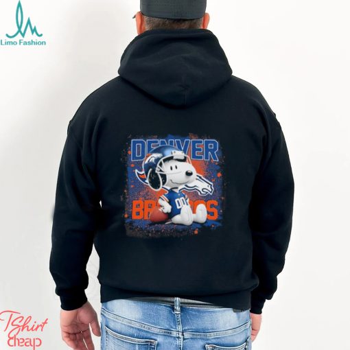 Denver Broncos Mix Snoopy T Shirt
