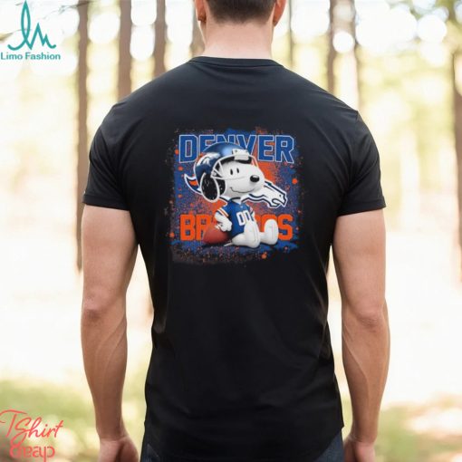 Denver Broncos Mix Snoopy T Shirt