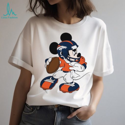 Denver Broncos NFL Mickey Mouse Walt Disney Shirt