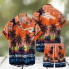 H E B Organic Logo Beach Hawaiian Shirt For Men And Women