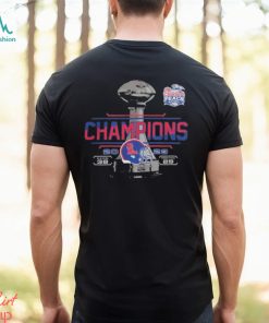 Design 2023 Chick Fil A Peach Bowl Champions Score Red Ole Miss Rebels Shirt