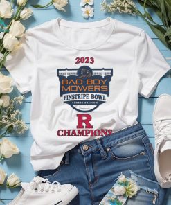 Design 2024 Rutgers Scarlet Knights Champions 2023 Pinstripe Bowl T Shirt