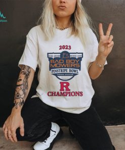 Design 2024 Rutgers Scarlet Knights Champions 2023 Pinstripe Bowl T Shirt