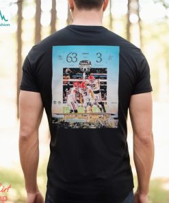 Design 63 3 Georgia Bulldogs vs Florida State Seminoles 2023 Orange Bowl Champions Poster Shirt