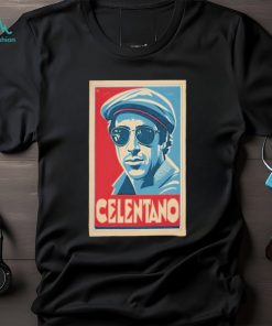 Design Adriano Celentano Vintage Italy T shirt