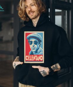 Design Adriano Celentano Vintage Italy T shirt