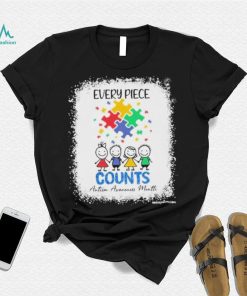 Design Autism Every Piece Counts Autism Awareness Month Shirt