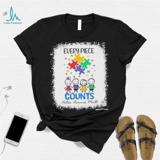 Design Autism Every Piece Counts Autism Awareness Month Shirt
