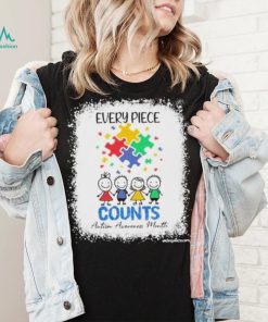 Design Autism Every Piece Counts Autism Awareness Month Shirt
