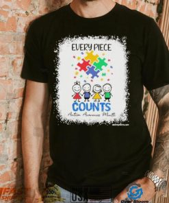 Design Autism Every Piece Counts Autism Awareness Month Shirt