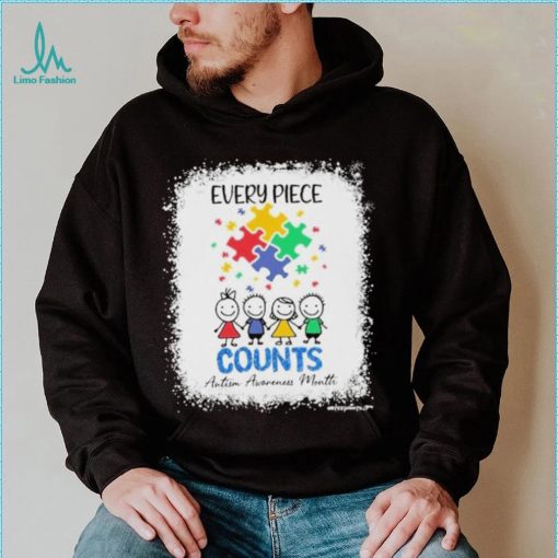 Design Autism Every Piece Counts Autism Awareness Month Shirt