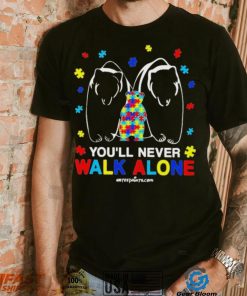 Design Bears You’ll Never Walk Alone Autism Shirt