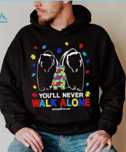 Design Bears You’ll Never Walk Alone Autism Shirt
