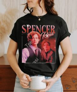 Design Cbsstore Spencer Reid 80’s Retro T Shirt