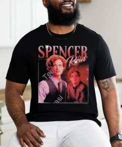 Design Cbsstore Spencer Reid 80’s Retro T Shirt