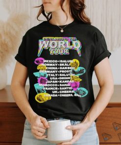Design Drink Around The World Tour shirt