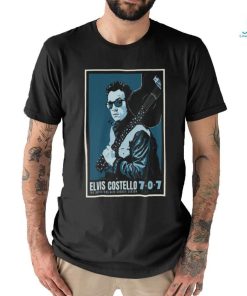 Design Elvis costello 7 0 7 tour 2024 poster shirt