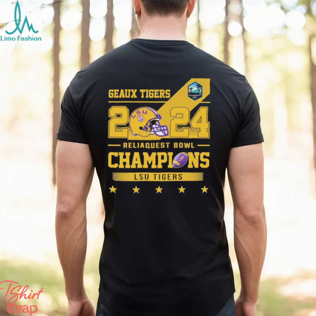Design Geaux Tigers 2024 Reliaquest Bowl Champions T Shirt Design Geaux Tigers 2024 Reliaquest Bowl Champions T Shirt