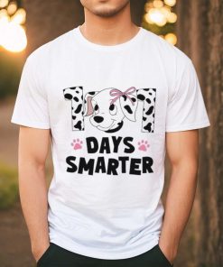 Design Happy 100th Day Of School Teacher 100 Days Smarter Rainbow T shirt