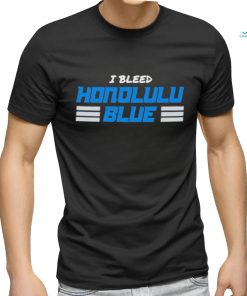 Design I Bleed Honolulu Blue T Shirt