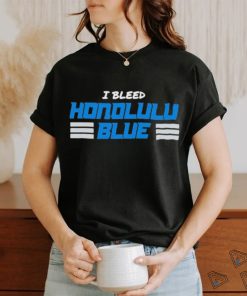 Design I Bleed Honolulu Blue T Shirt
