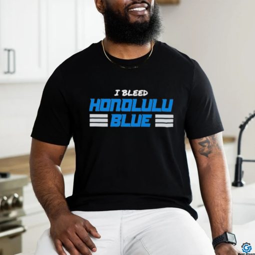 Design I Bleed Honolulu Blue T Shirt