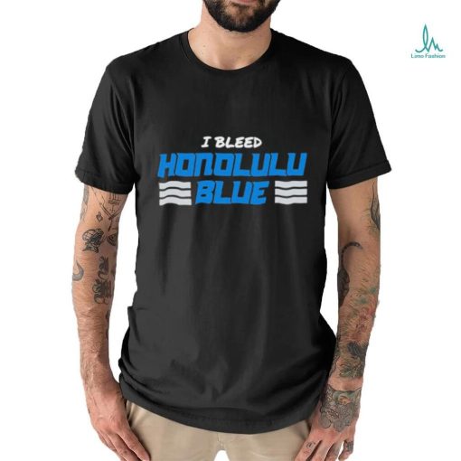 Design I Bleed Honolulu Blue T Shirt