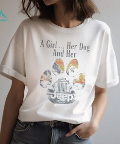 Design Jeep A Girl… Her Dog And Her Shirt