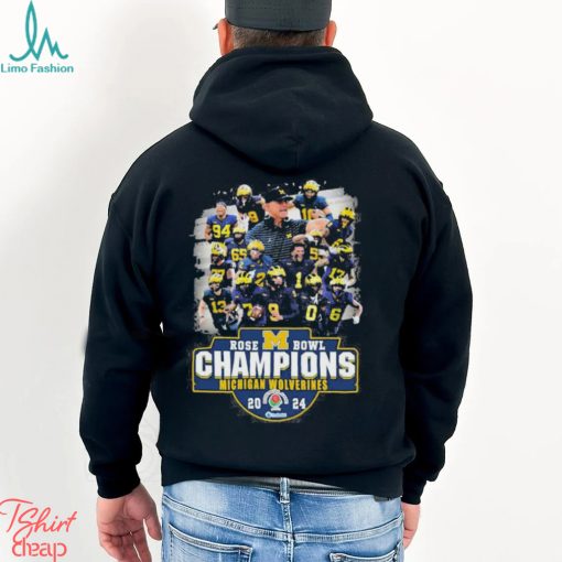 Design Michigan Wolverines 2023 Rose Bowl Champions T Shirt