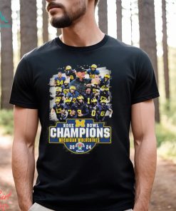Design Michigan Wolverines 2023 Rose Bowl Champions T Shirt