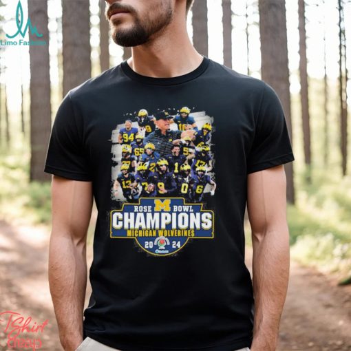 Design Michigan Wolverines 2023 Rose Bowl Champions T Shirt