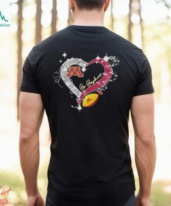 Design Minnesota Golden Gophers Go Gophers Diamond Heart Logo Shirt, hoodie, sweater, long sleeve and tank top Design Minnesota Golden Gophers Go Gophers Diamond Heart Logo Shirt