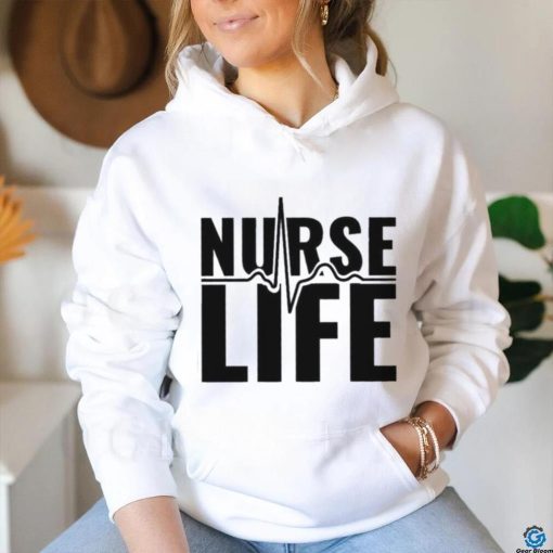 Design Nurse Life Ekg Heartbeat T shirt