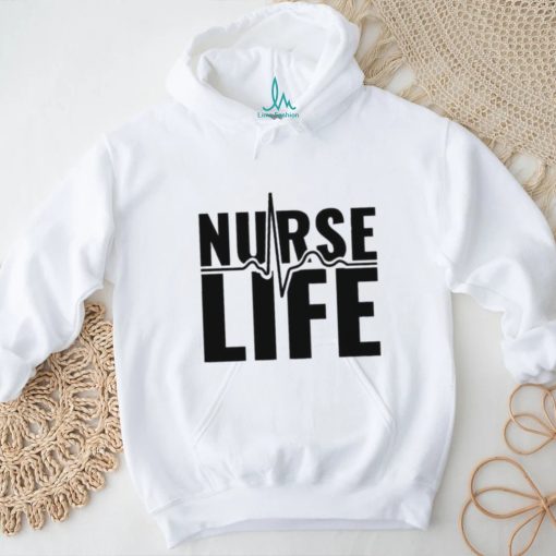 Design Nurse Life Ekg Heartbeat T shirt
