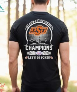 Design Oklahoma State Cowboys Taxact Texas Bowl 2023 Champpions T Shirt