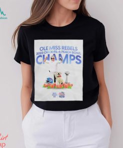 Design Ole Miss Rebels 2023 Chick Fil A Peach Bowl Champions New Year’s Six Shirt