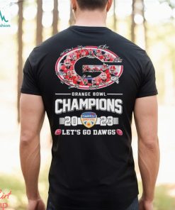 Design Orange Bowl Champions 2023 Let’s Go Dawgs Sports T Shirt