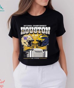 Design Playoff 2024 National Championship Game Head to Head Stadium Shirt